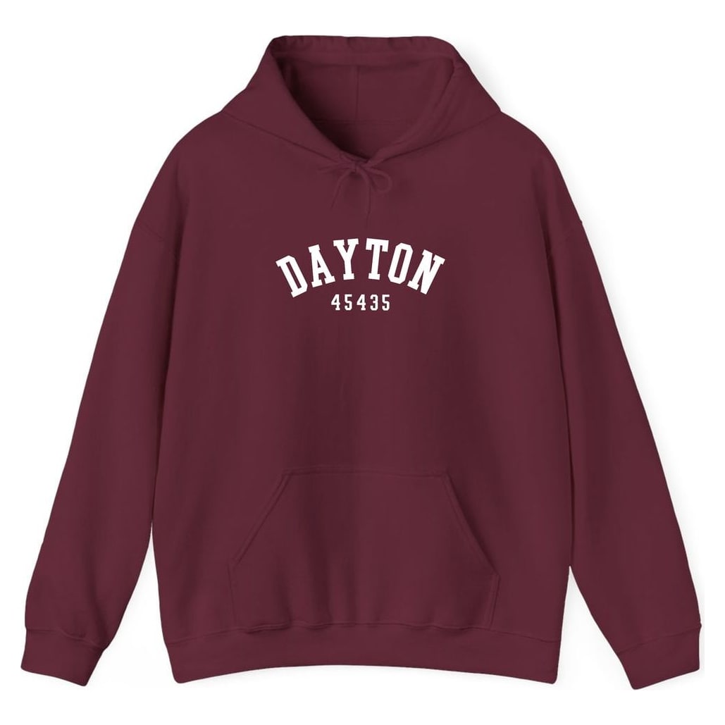 Dayton 45435 Arched — Maroon