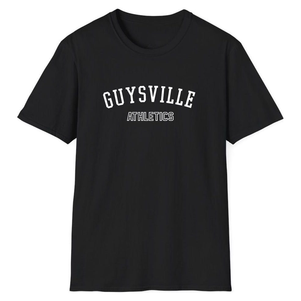 Guysville ATHLETICS — Unisex Softstyle T-Shirt