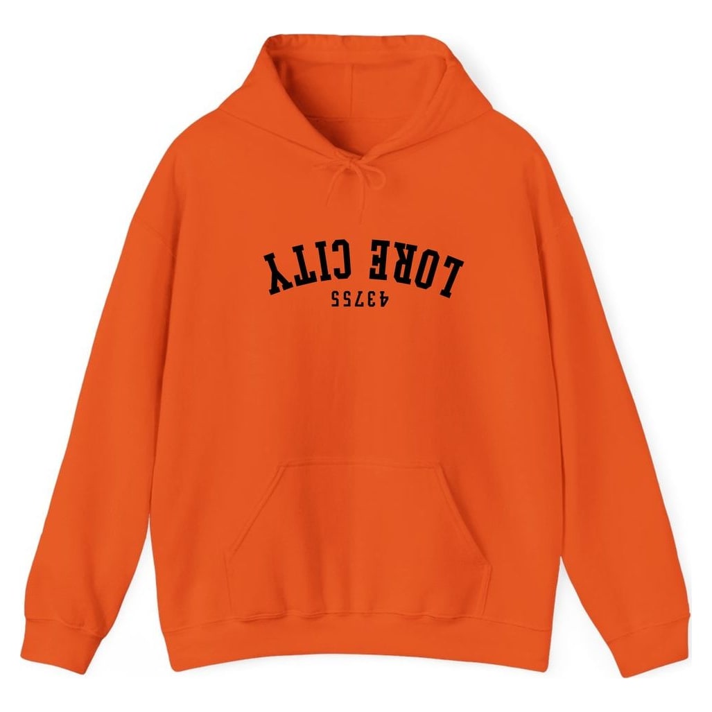 LORE CITY 43755 ARCHED - UPSIDE DOWN — Orange