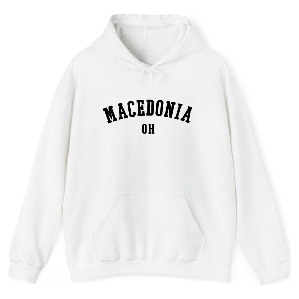 MACEDONIA OHIO ARCHED — White