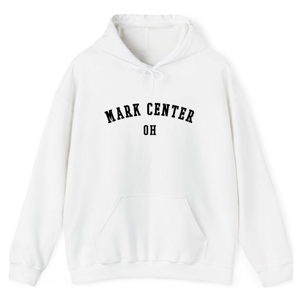MARK CENTER OHIO ARCHED — White