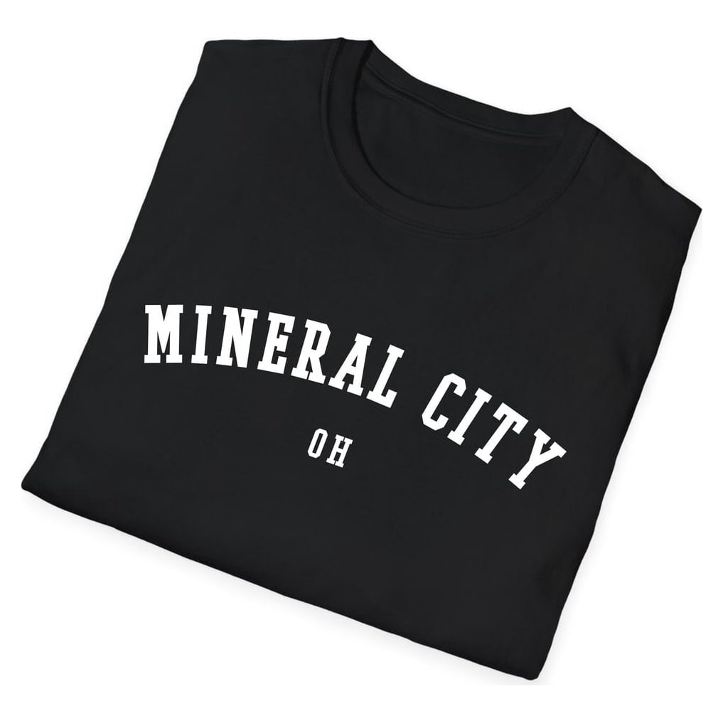 Mineral City OHIO ARCHED — Black — view 4
