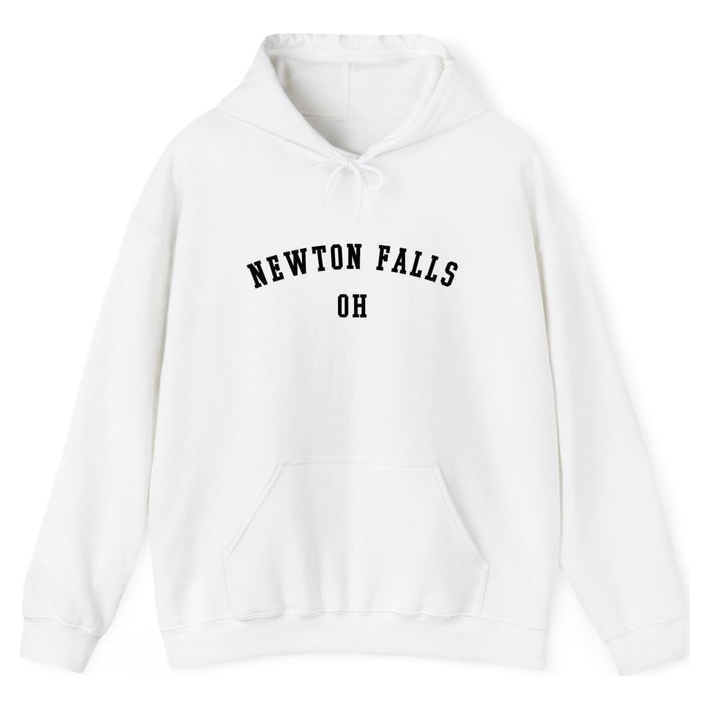 NEWTON FALLS OHIO ARCHED — White