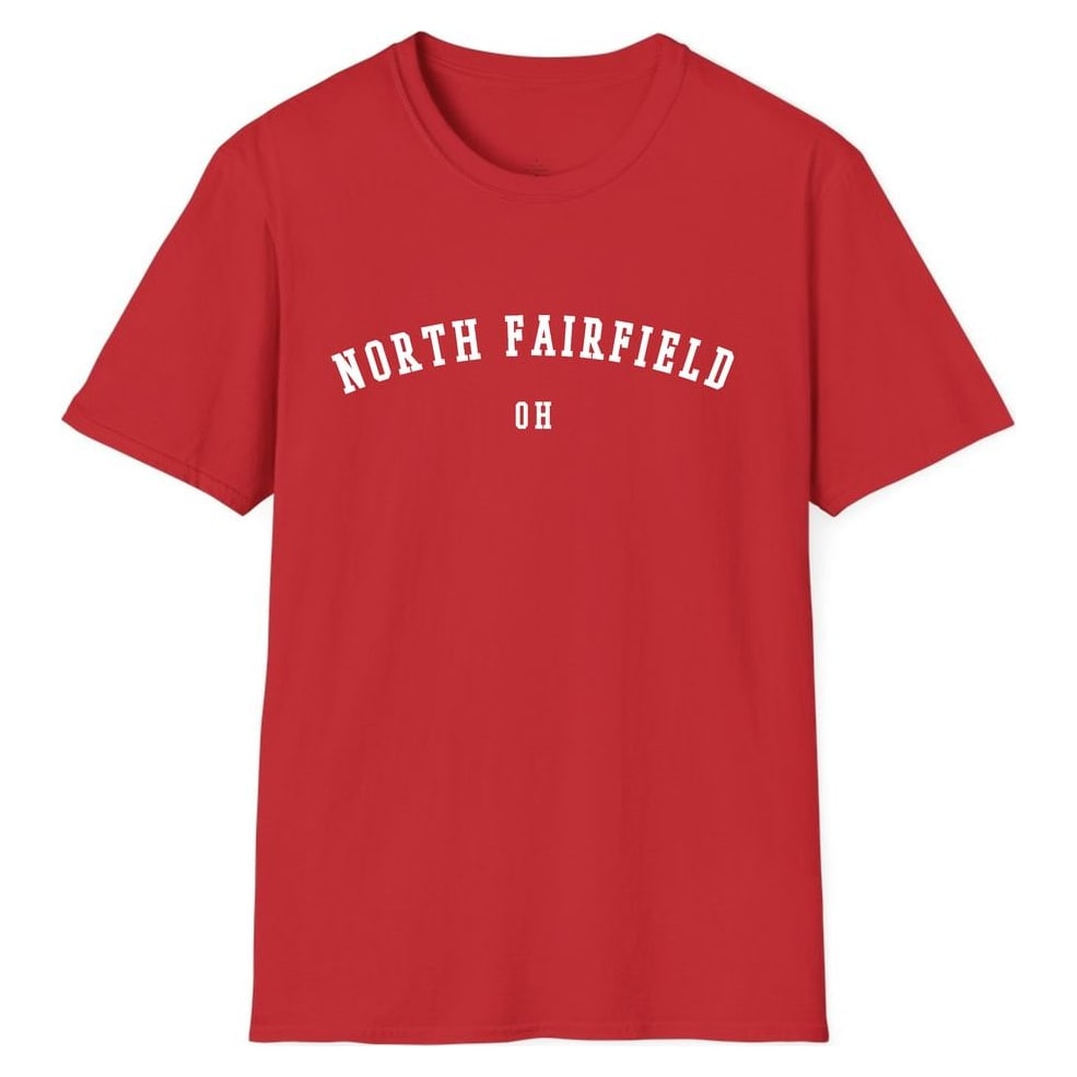 NORTH FAIRFIELD OHIO ARCHED — Red