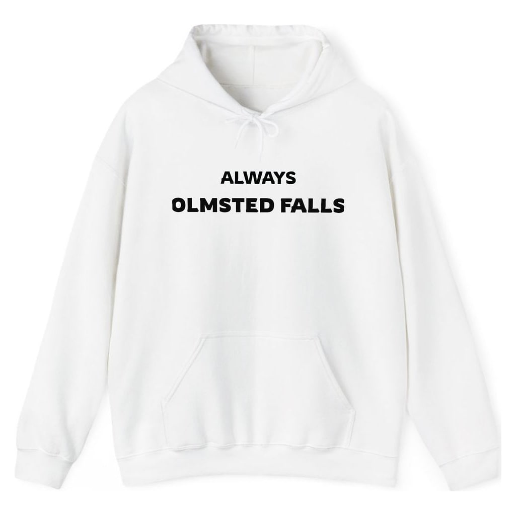 ALWAYS OLMSTED FALLS — White