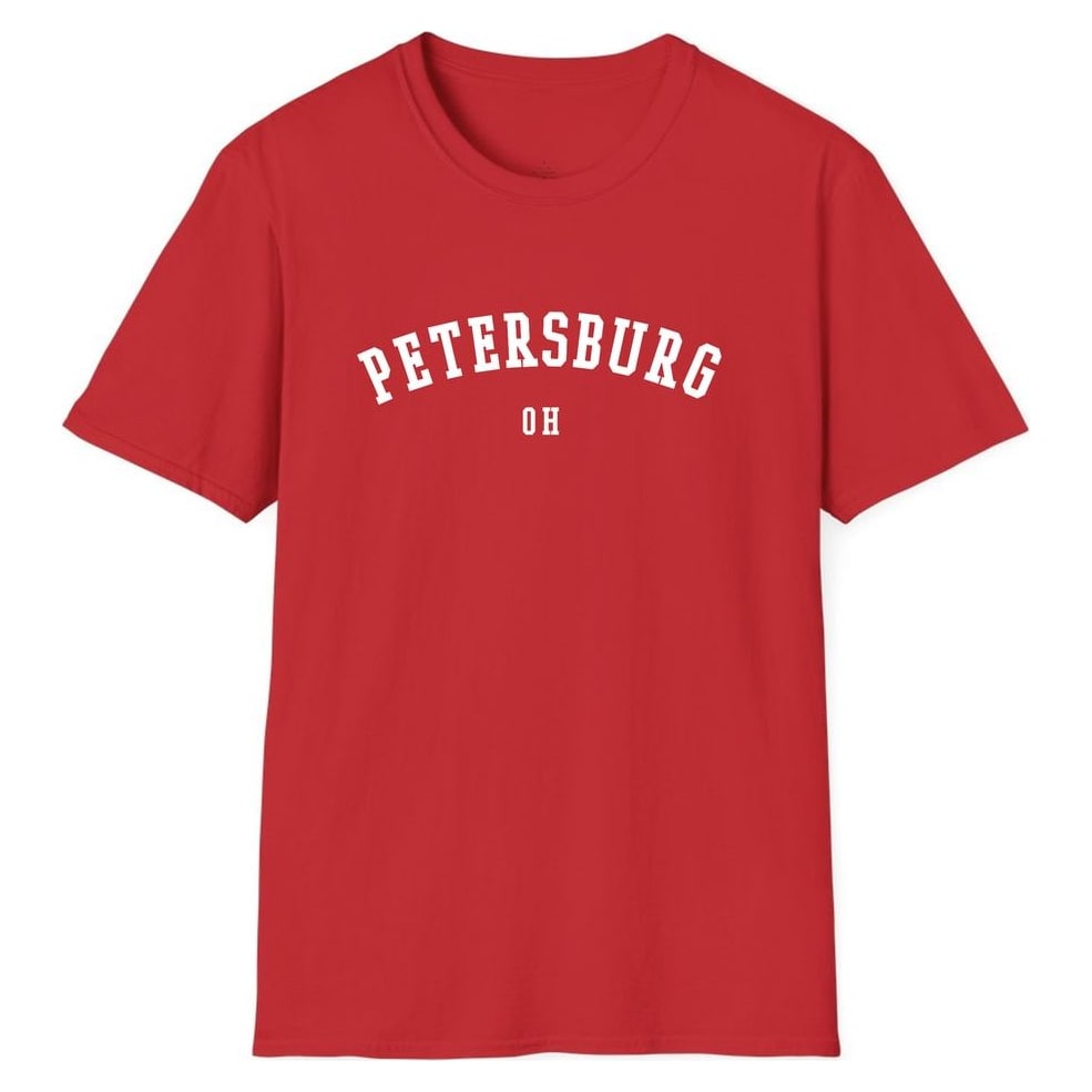 PETERSBURG OHIO ARCHED — Red
