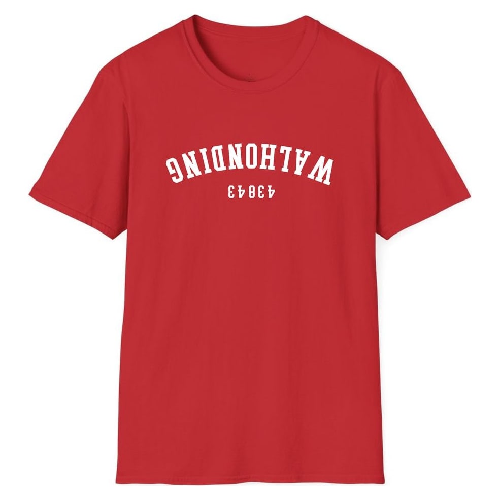 WALHONDING 43843 ARCHED - UPSIDE DOWN — Red