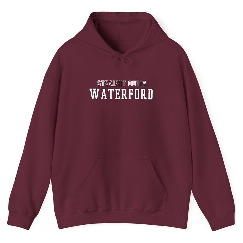 STRAIGHT OUTTA WATERFORD — Maroon