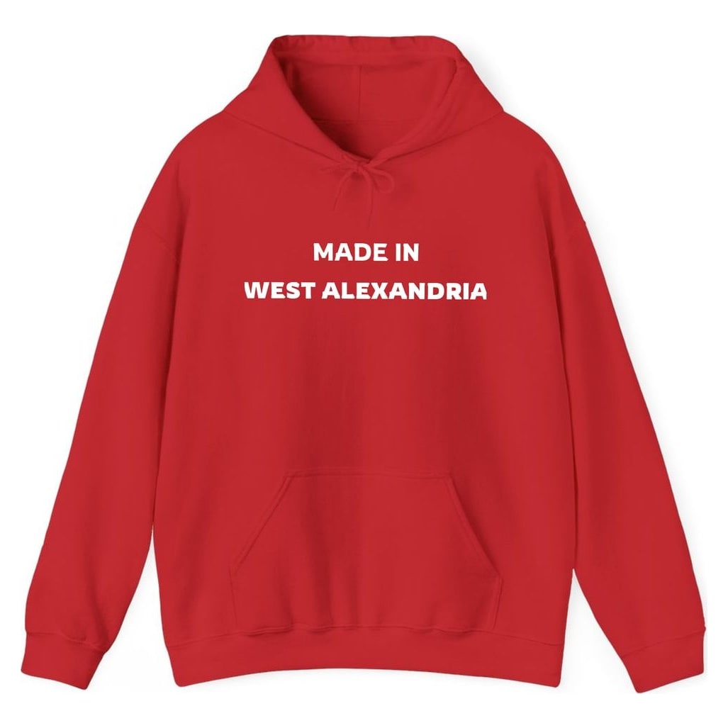 MADE IN WEST ALEXANDRIA — Red