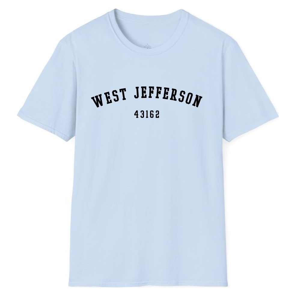 WEST JEFFERSON 43162 ARCHED — Light Blue