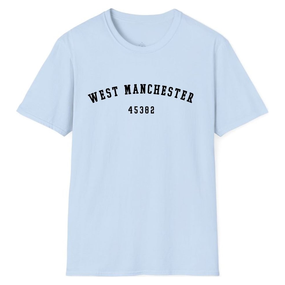 WEST MANCHESTER 45382 ARCHED — Light Blue