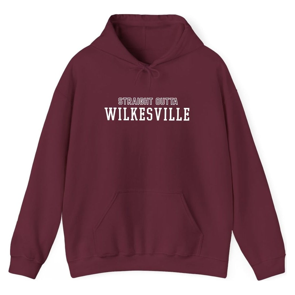 STRAIGHT OUTTA WILKESVILLE — Maroon