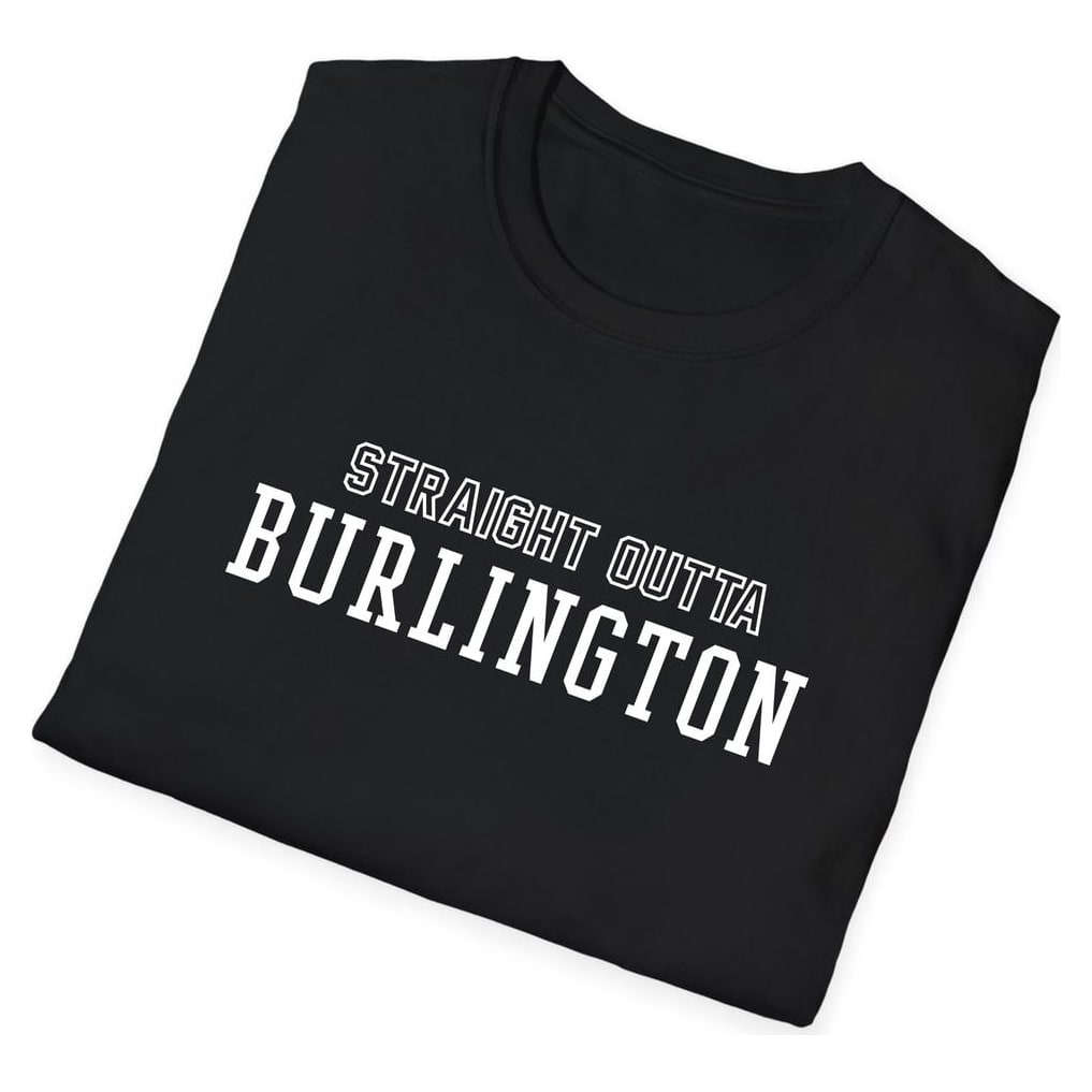 STRAIGHT OUTTA Burlington — Black — view 4