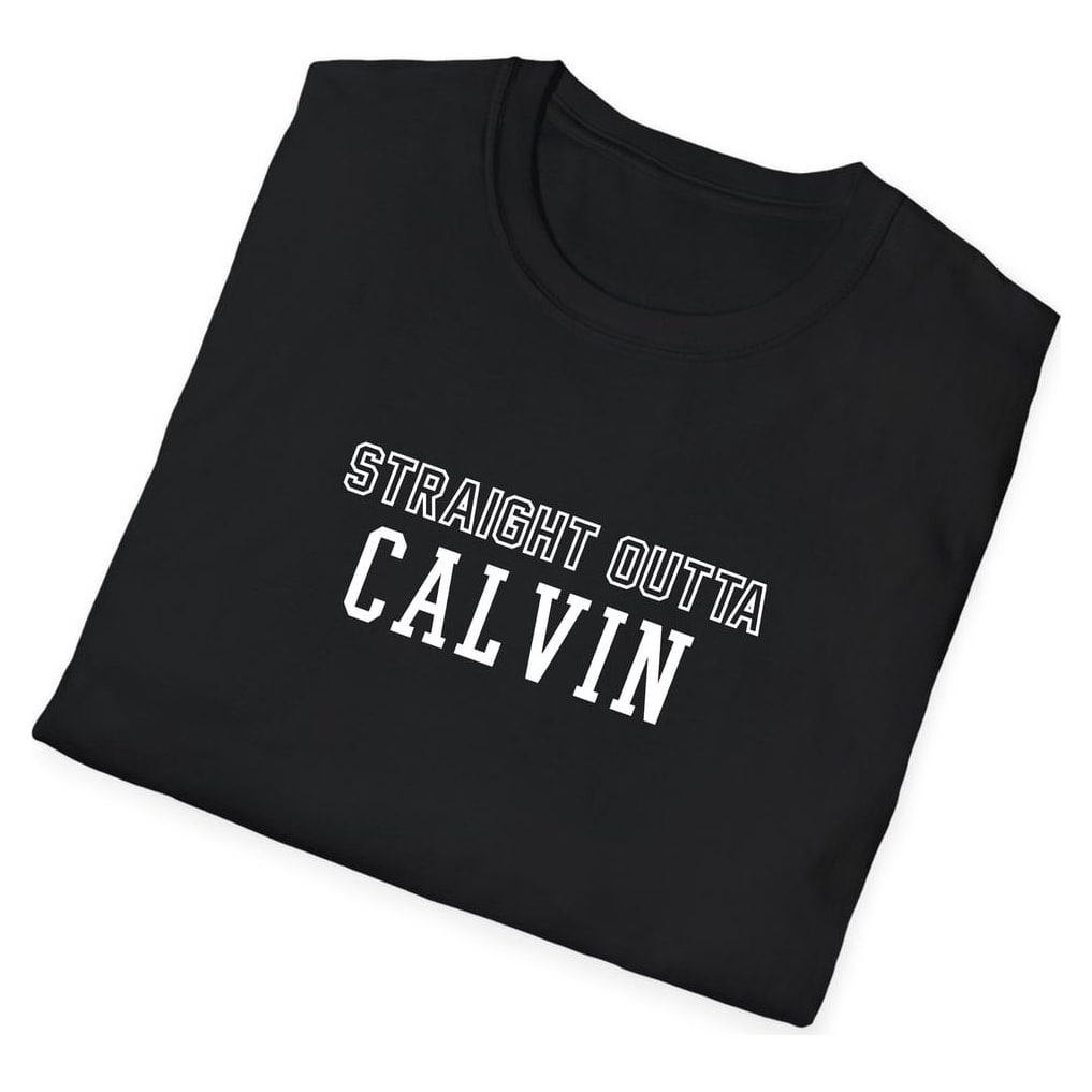 STRAIGHT OUTTA Calvin — Black — view 4