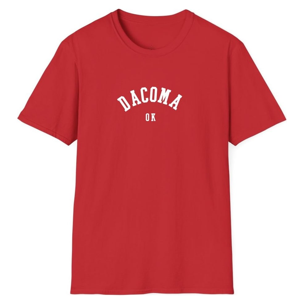 DACOMA OKLAHOMA ARCHED — Red
