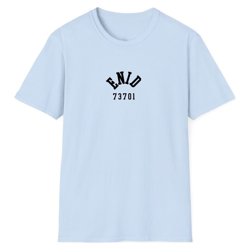 ENID 73701 ARCHED — Light Blue