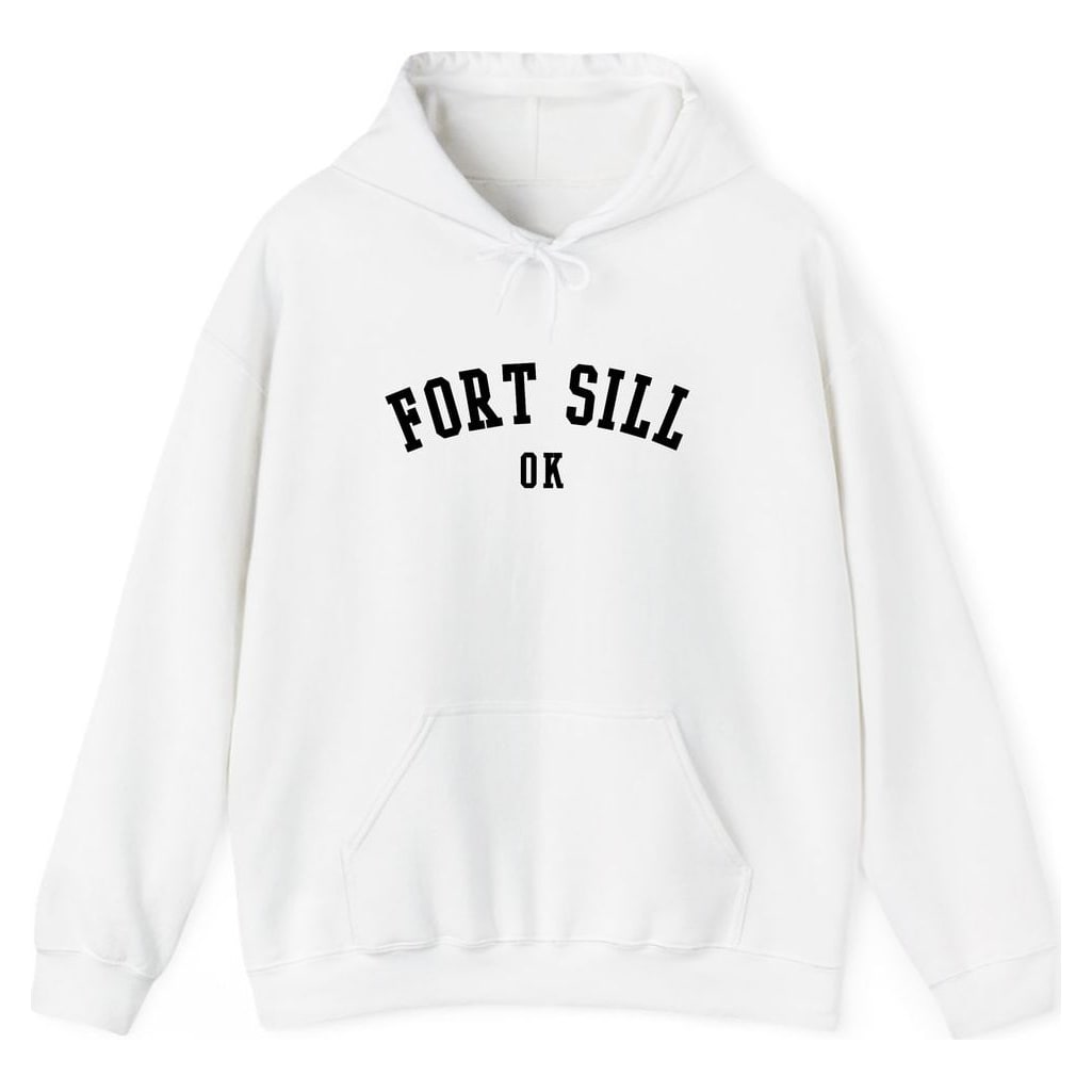 FORT SILL OKLAHOMA ARCHED — White