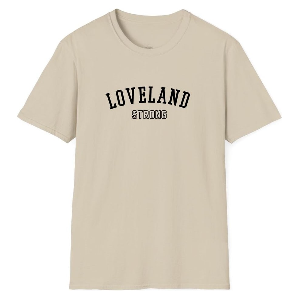LOVELAND STRONG — Sand