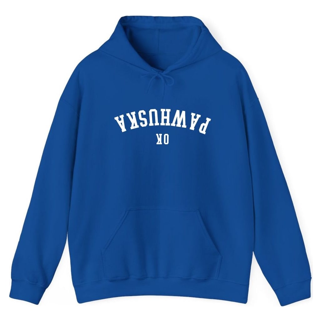 PAWHUSKA OKLAHOMA ARCHED - UPSIDE DOWN — Royal