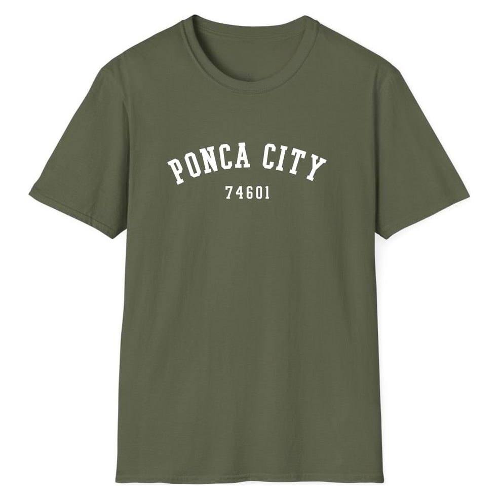 PONCA CITY 74601 ARCHED — Military Green