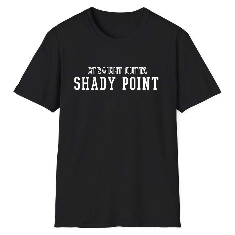 STRAIGHT OUTTA Shady Point — Unisex Softstyle T-Shirt