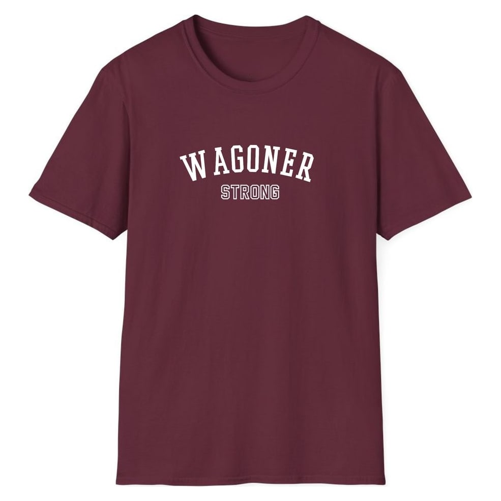WAGONER STRONG — Maroon