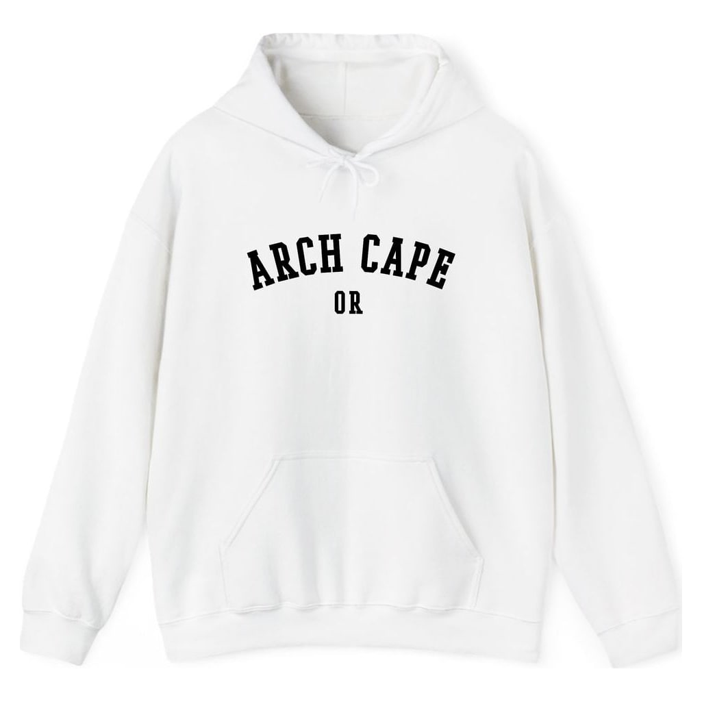 ARCH CAPE OREGON ARCHED — White
