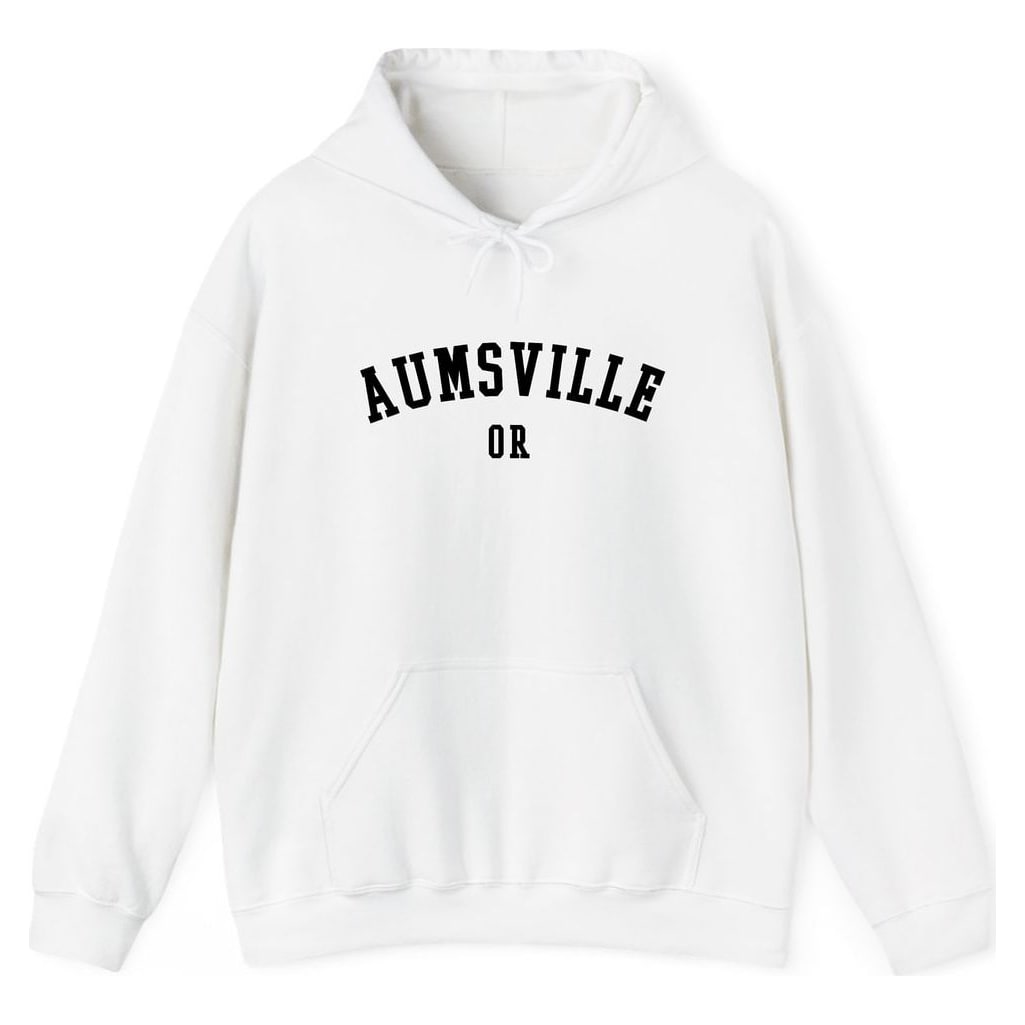 AUMSVILLE OREGON ARCHED — White