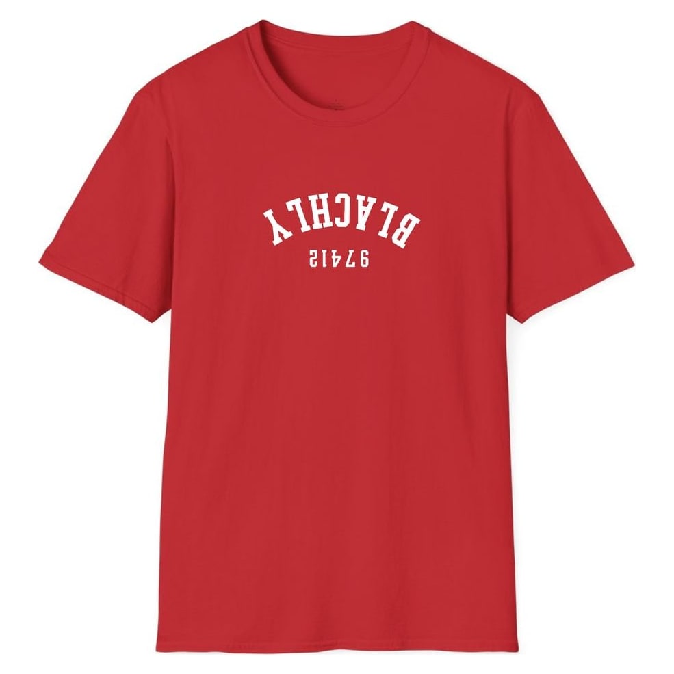 BLACHLY 97412 ARCHED - UPSIDE DOWN — Red