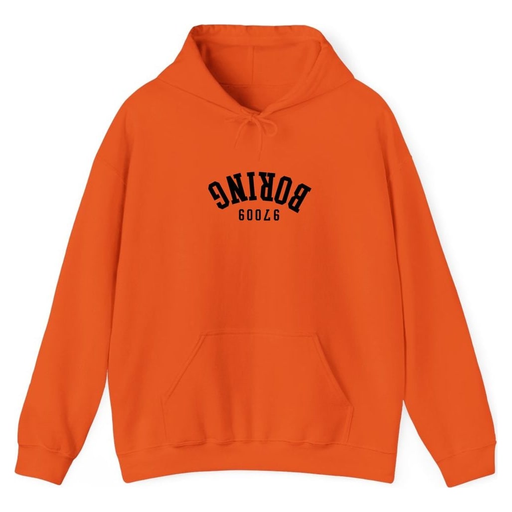 BORING 97009 ARCHED - UPSIDE DOWN — Orange