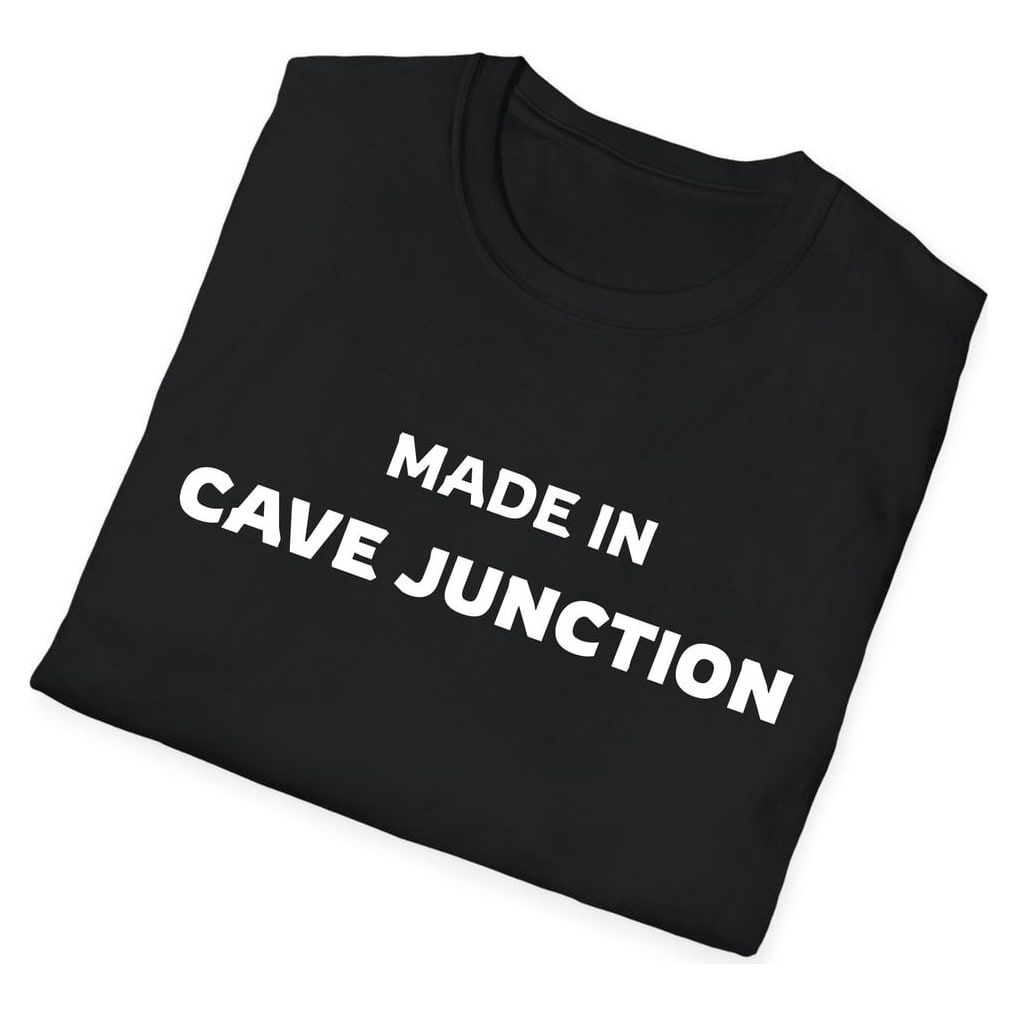 MADE IN Cave Junction — Black — view 4