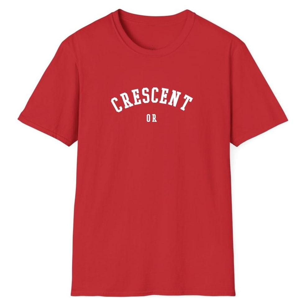 CRESCENT OREGON ARCHED — Red