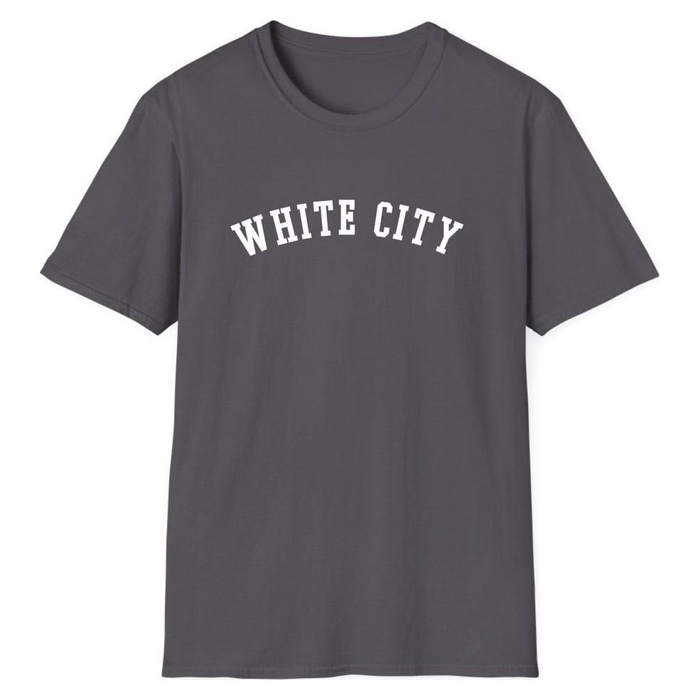 WHITE CITY ARCHED — Charcoal