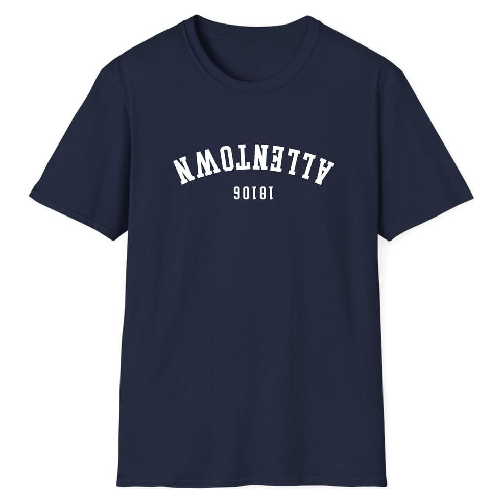 Allentown 18106 Arched - Upside Down — Navy