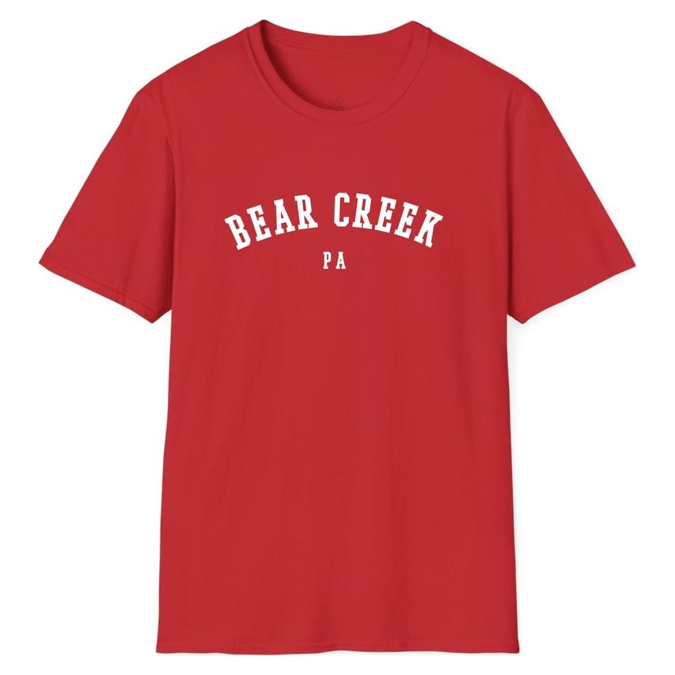 BEAR CREEK PENNSYLVANIA ARCHED — Red