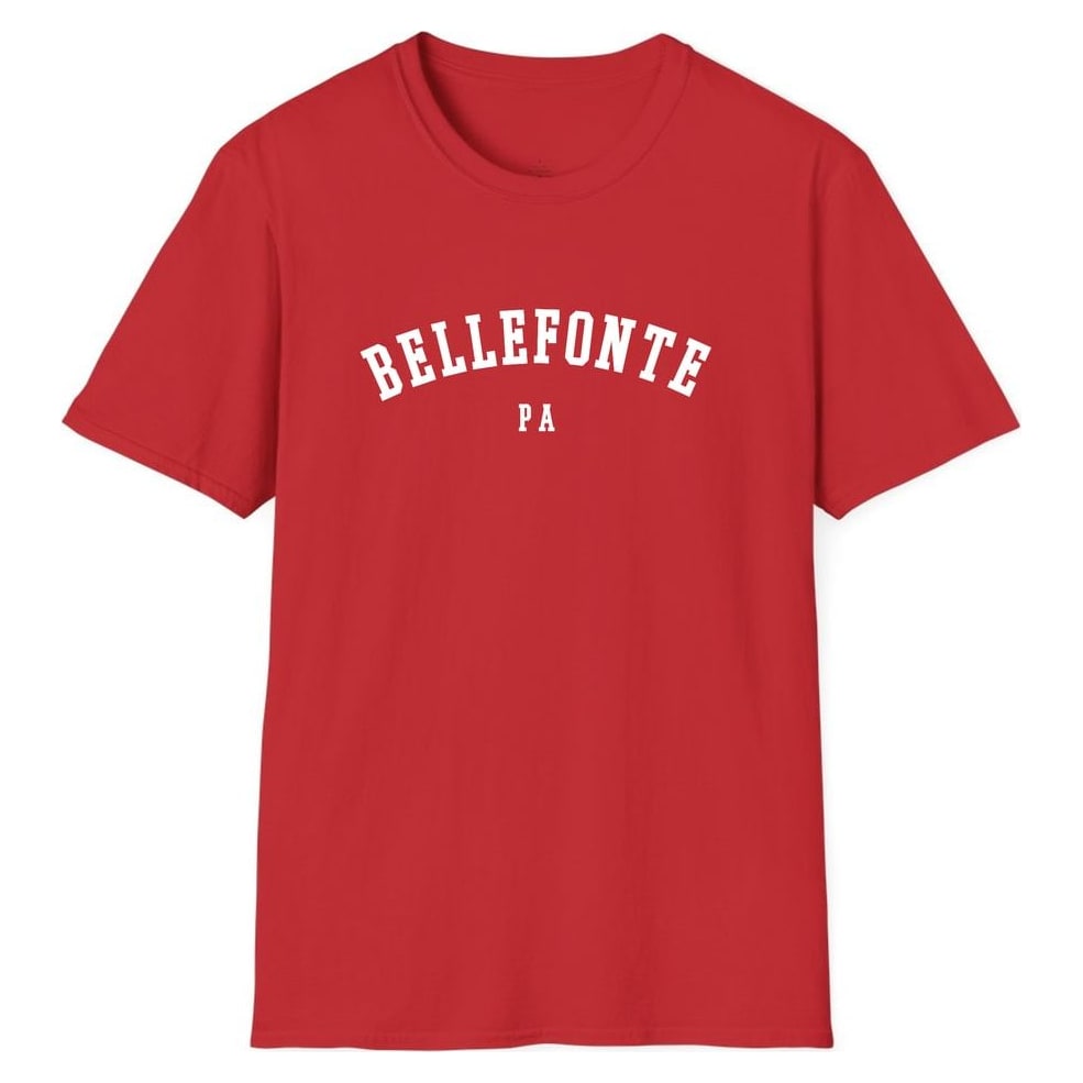 BELLEFONTE PENNSYLVANIA ARCHED — Red