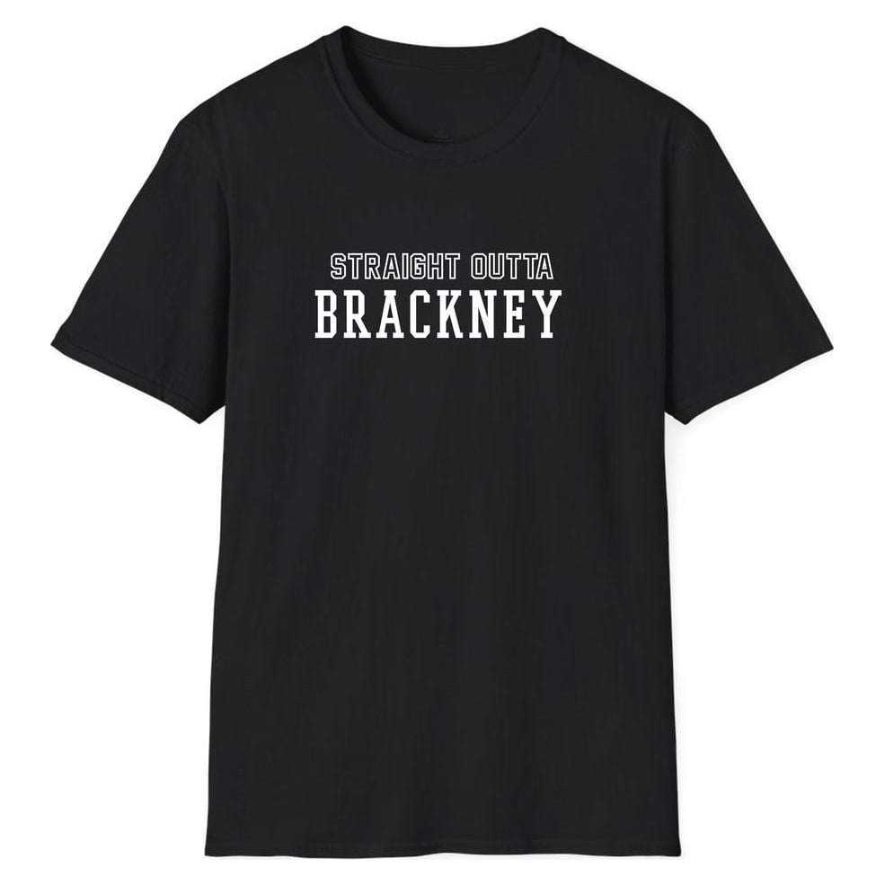 STRAIGHT OUTTA Brackney — Black