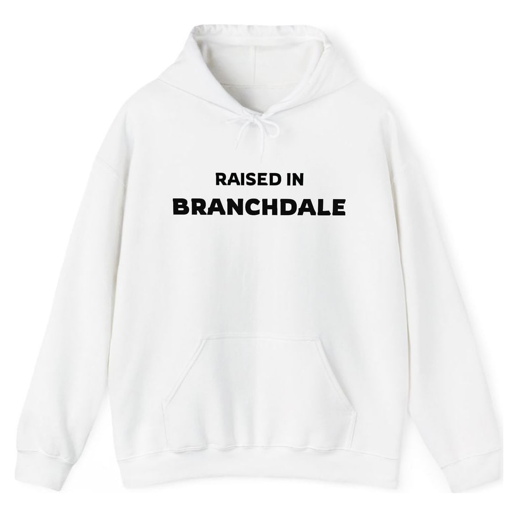 RAISED IN BRANCHDALE — White
