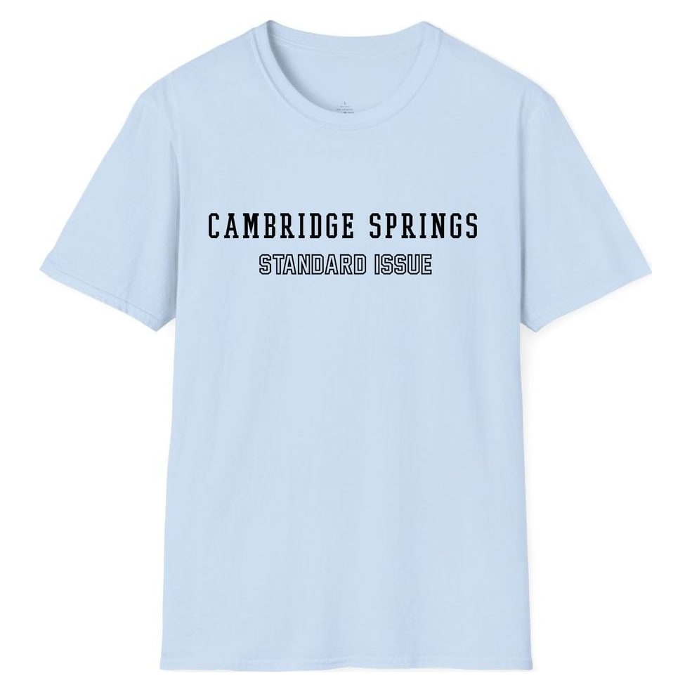 CAMBRIDGE SPRINGS STANDARD ISSUE — Light Blue