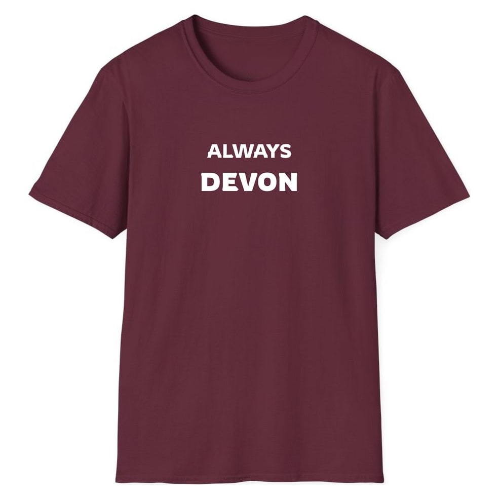 ALWAYS DEVON — Maroon