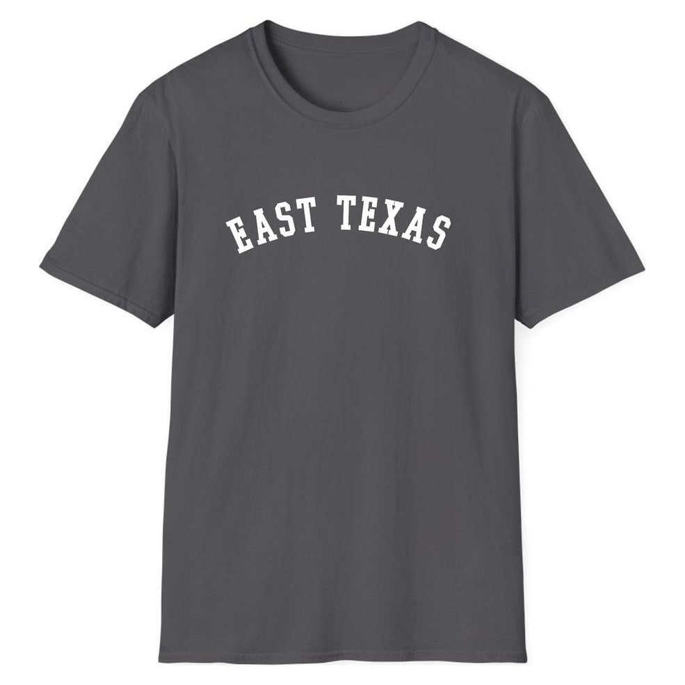 EAST TEXAS ARCHED — Charcoal