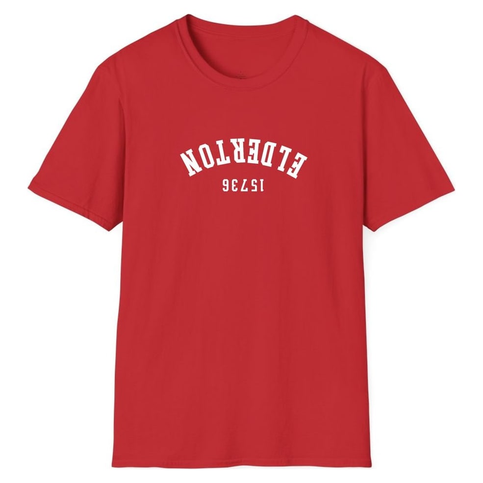 ELDERTON 15736 ARCHED - UPSIDE DOWN — Red