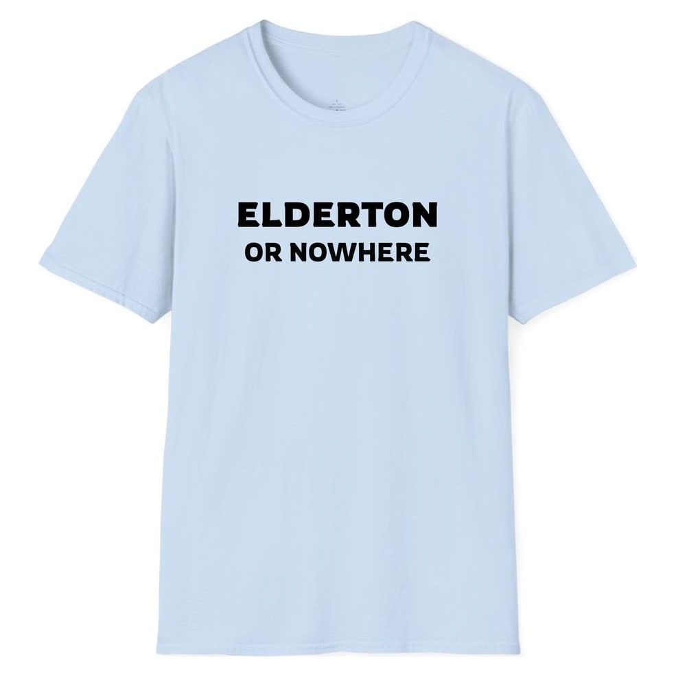 ELDERTON OR NOWHERE — Light Blue
