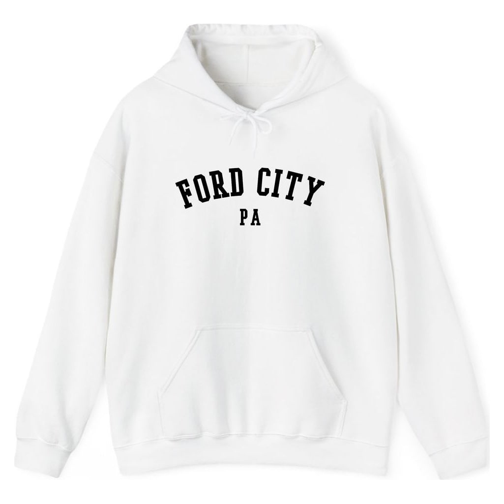 FORD CITY PENNSYLVANIA ARCHED — White