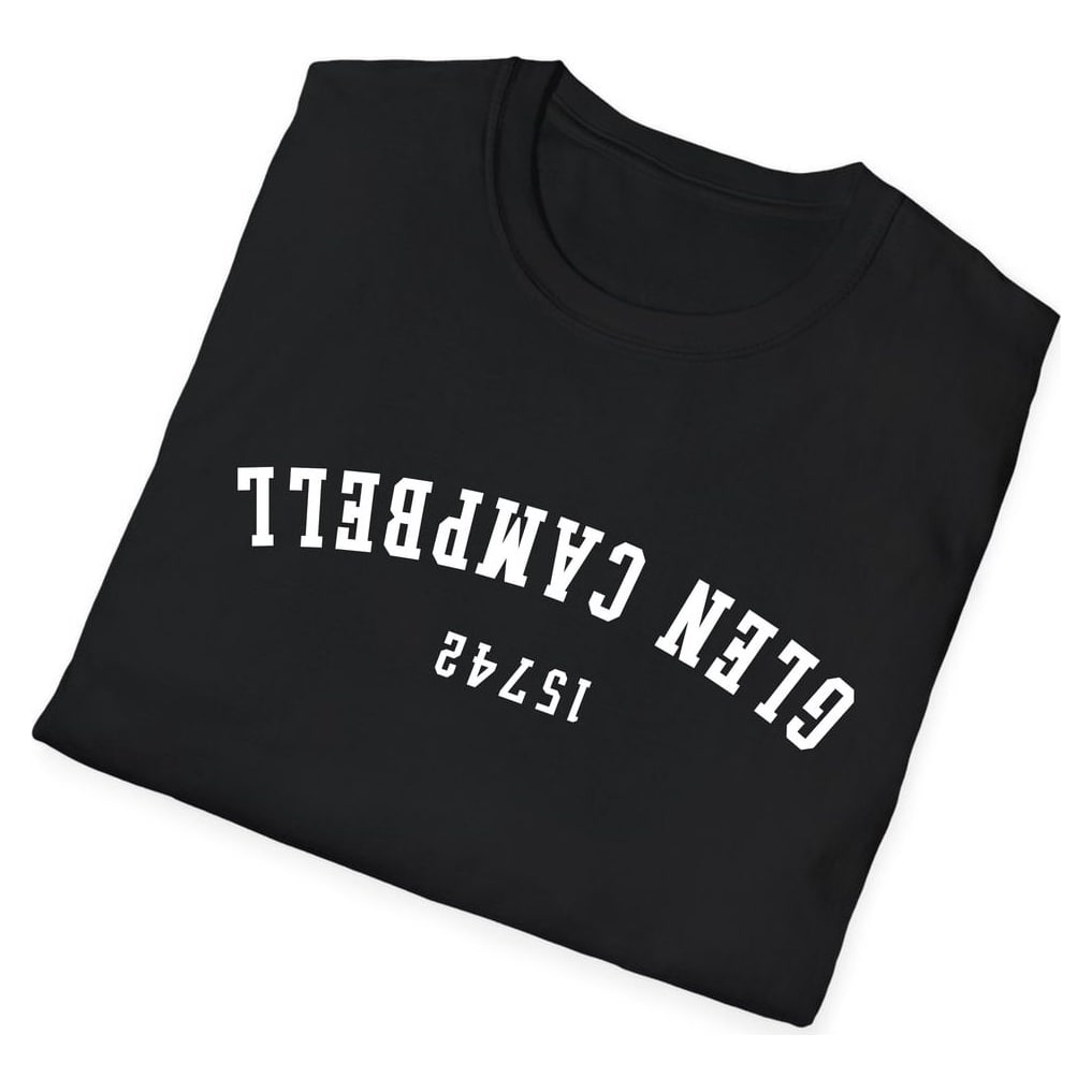 Glen Campbell 15742 ARCHED - UPSIDE DOWN — Black — view 4