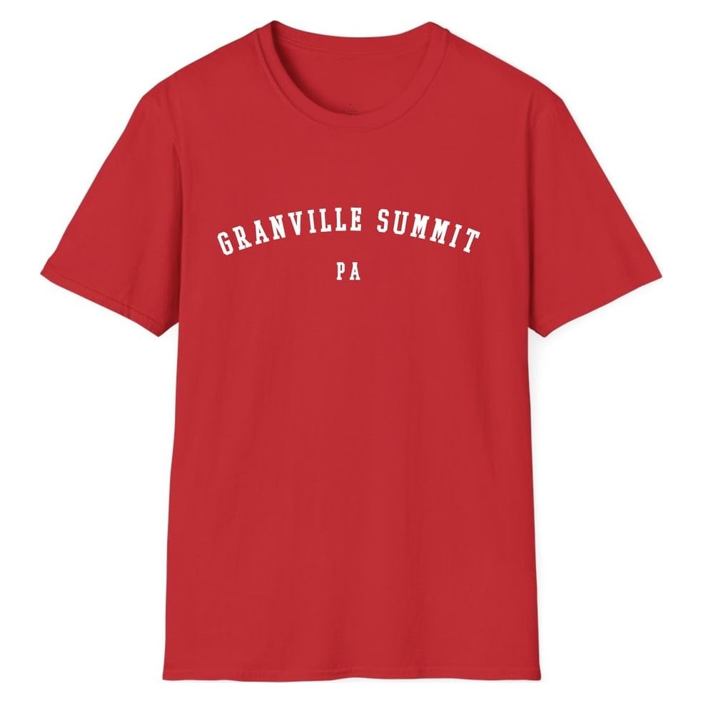 GRANVILLE SUMMIT PENNSYLVANIA ARCHED — Red
