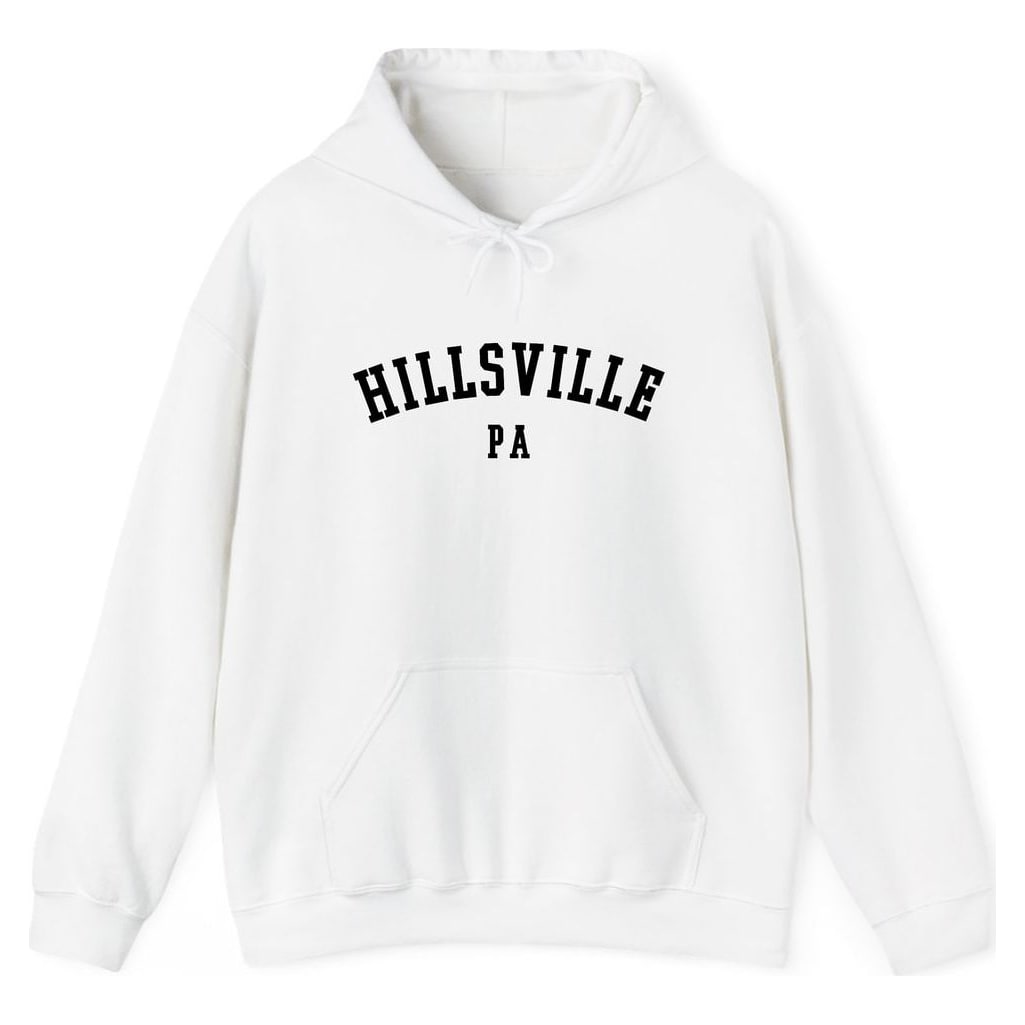 HILLSVILLE PENNSYLVANIA ARCHED — White