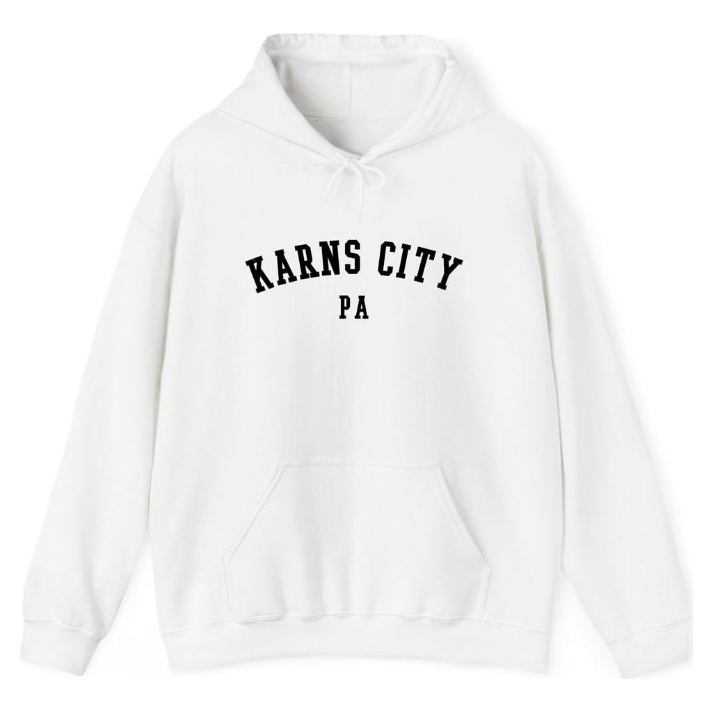 KARNS CITY PENNSYLVANIA ARCHED — White