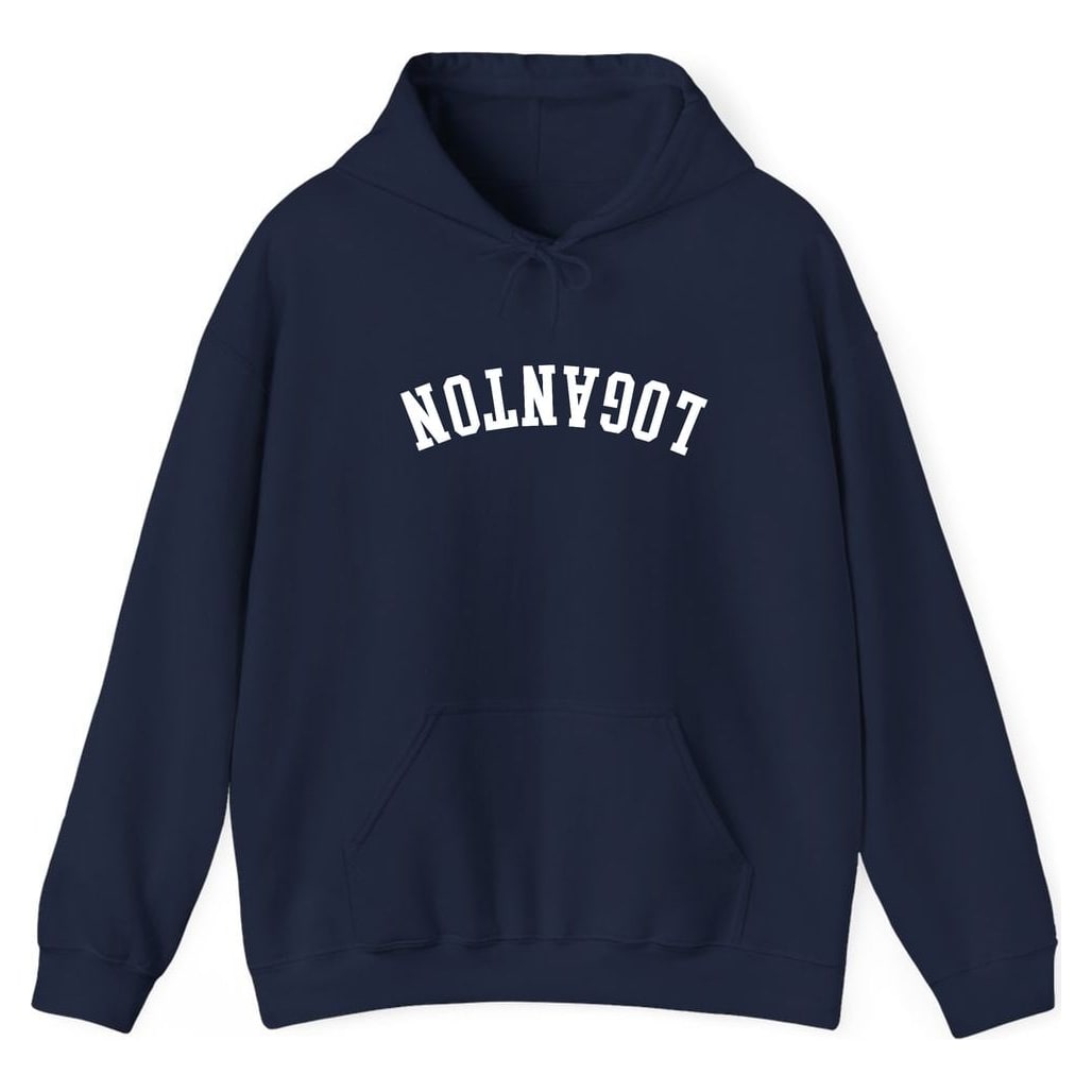 LOGANTON ARCHED - UPSIDE DOWN — Navy