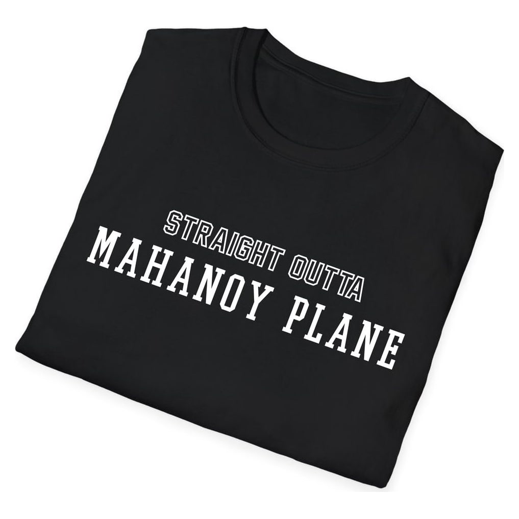 STRAIGHT OUTTA Mahanoy Plane — Black — view 4